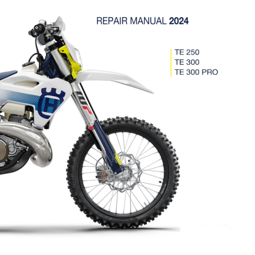 Husqvarna TE 250 TE 300 TE300 PRO Repair manual 2024 Pdf