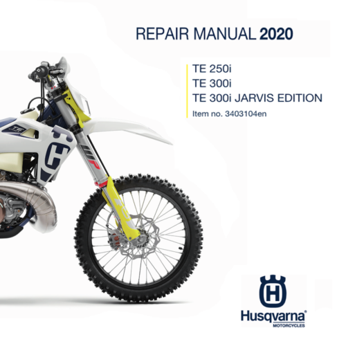 Husqvarna TE250i TE300i Repair Manual 2020