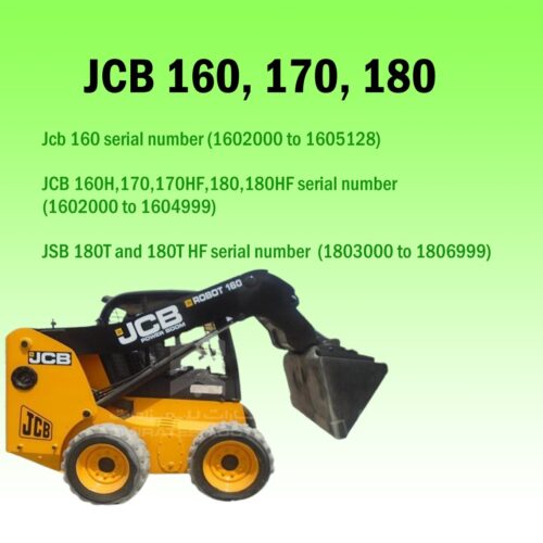 JCB 180 Service manual Pdf