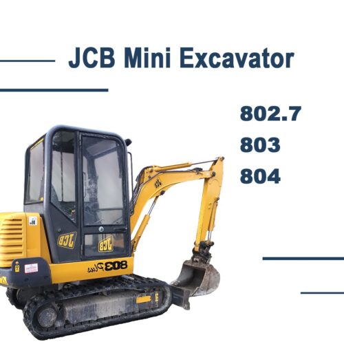 JCB 802.7 Service manual Pdf