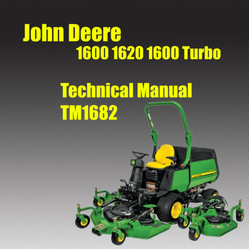 John Deere 1620 Technical Manual