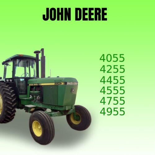 John Deere 4055 4255 4455 4555 4755 4955 Repair manual Pdf