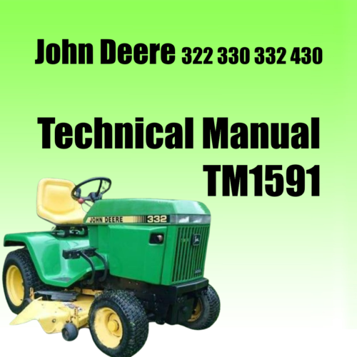 John Deere 430 Technical Manual Pdf