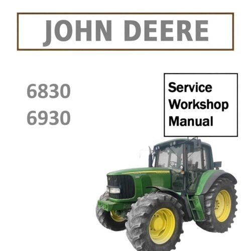 John Deere 6830 Repair manual Pdf