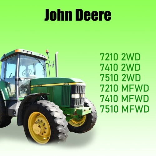John Deere 7210 2WD 7210 MFWD Service manual Pdf