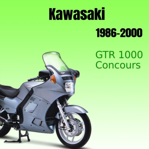 Kawasaki GTR 1000 Concours Workshop Manual 1986-2000