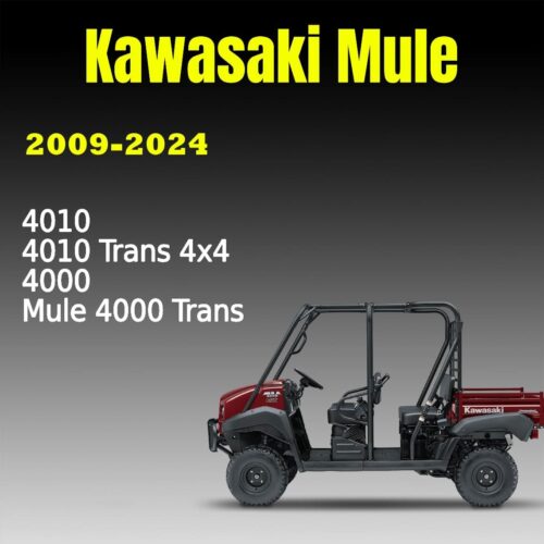 Kawasaki Mule 4000 4010 Service manual 2009-2024 Pdf