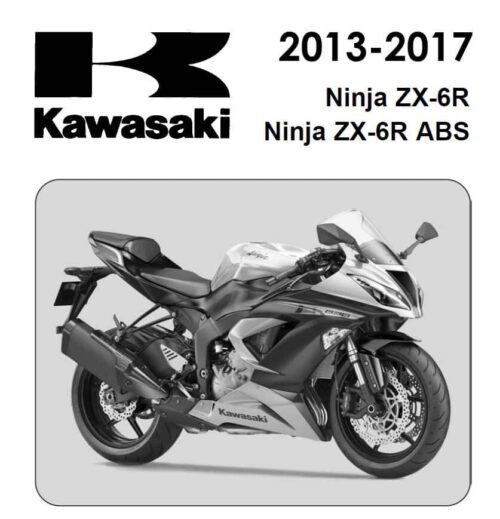 Kawasaki Ninja ZX-6R 636 ABS Repair Manual 2013-2017