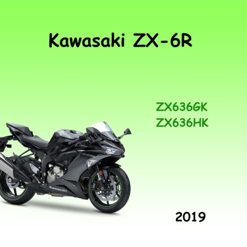 Kawasaki Ninja ZX-6R (ZX636) Workshop Service Manual 2019