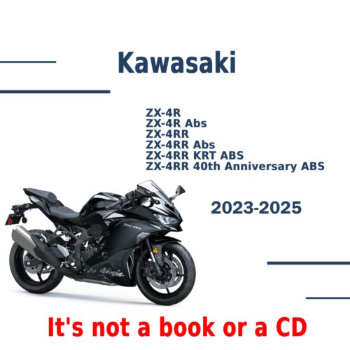 Kawasaki ZX-4R (Abs/KRT) Workshop Service Manual 2023-2025