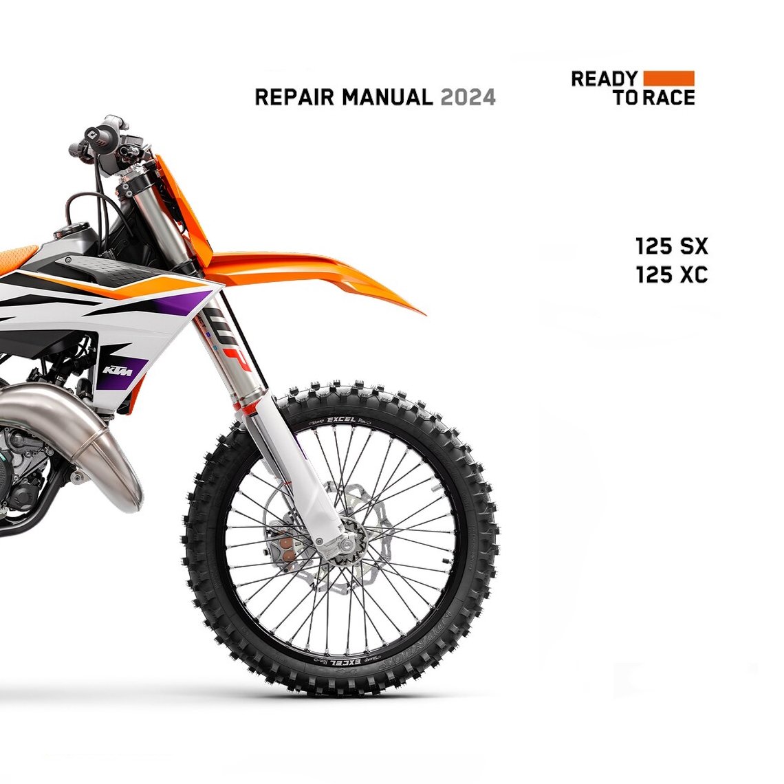 KTM 125 SX 125 XC Service Repair manual 2024