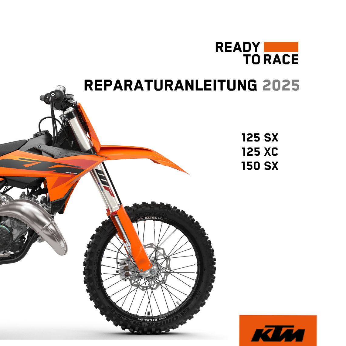 KTM 125 SX 150 SX Reparaturanleitung 2025 Pdf