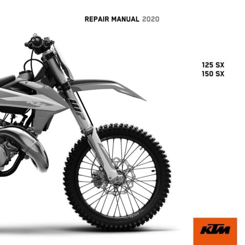 KTM 125SX 150SX Service manual 2020 Pdf