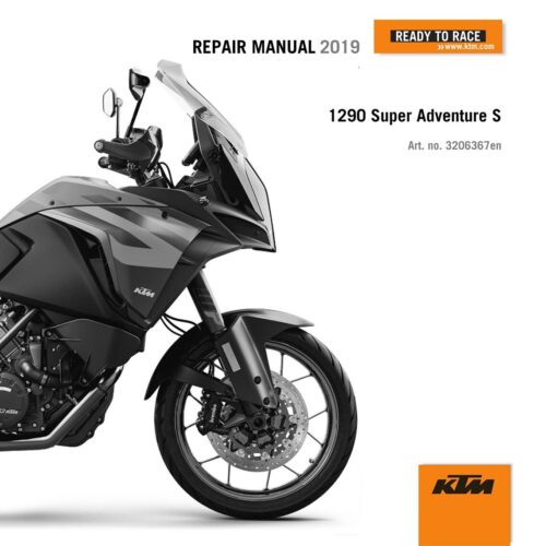 KTM 1290 Super Adventure S Service manual 2019