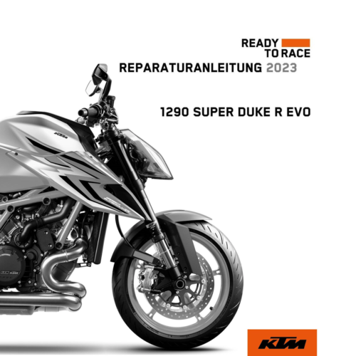 KTM 1290 Super Duke R Evo Reparaturanleitung 2023 Pdf