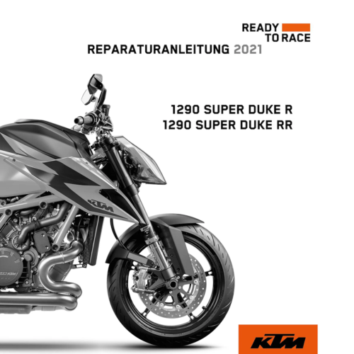 KTM 1290 SUPER DUKE RR Reparaturanleitung 2021 Pdf