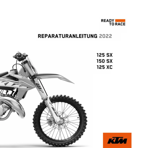 KTM 150 SX Reparaturanleitung 2022 Pdf