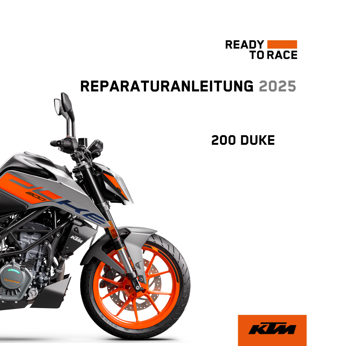 KTM 200 DUKE Reparaturanleitung 2025 Pdf