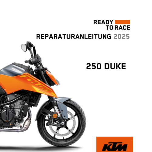 KTM 250 DUKE Reparaturanleitung 2025 Pdf