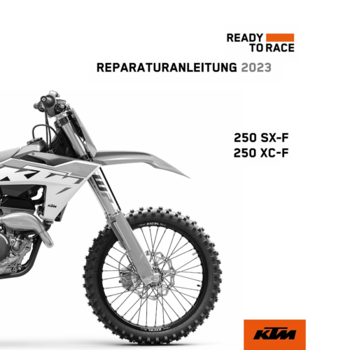 KTM 250 SX-F Reparaturanleitung 2023 Pdf