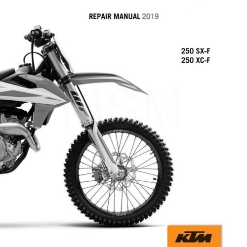 KTM 250XC-F 250SX-F Service manual 2019