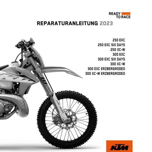 KTM 300 EXC Six Days 300 XC-W Reparaturanleitung 2023