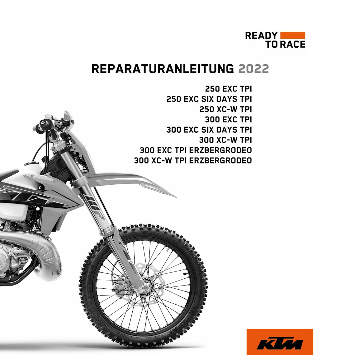 KTM 300 XC-W TPI Erzbergrodeo Reparaturanleitung 2022 Pdf