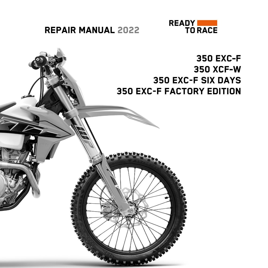 KTM 350XCF-W 350EXC-F Service manual 2022 Pdf