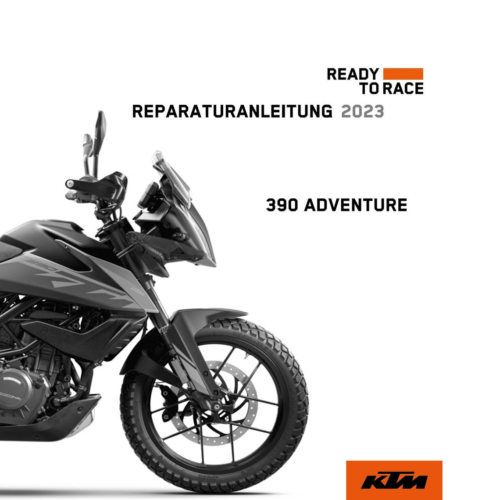KTM 390 Adventure Reparaturanleitung 2023 Pdf