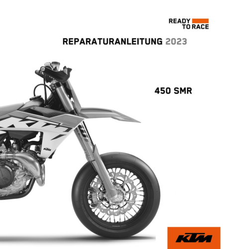 KTM 450 SMR Reparaturanleitung 2023 Pdf