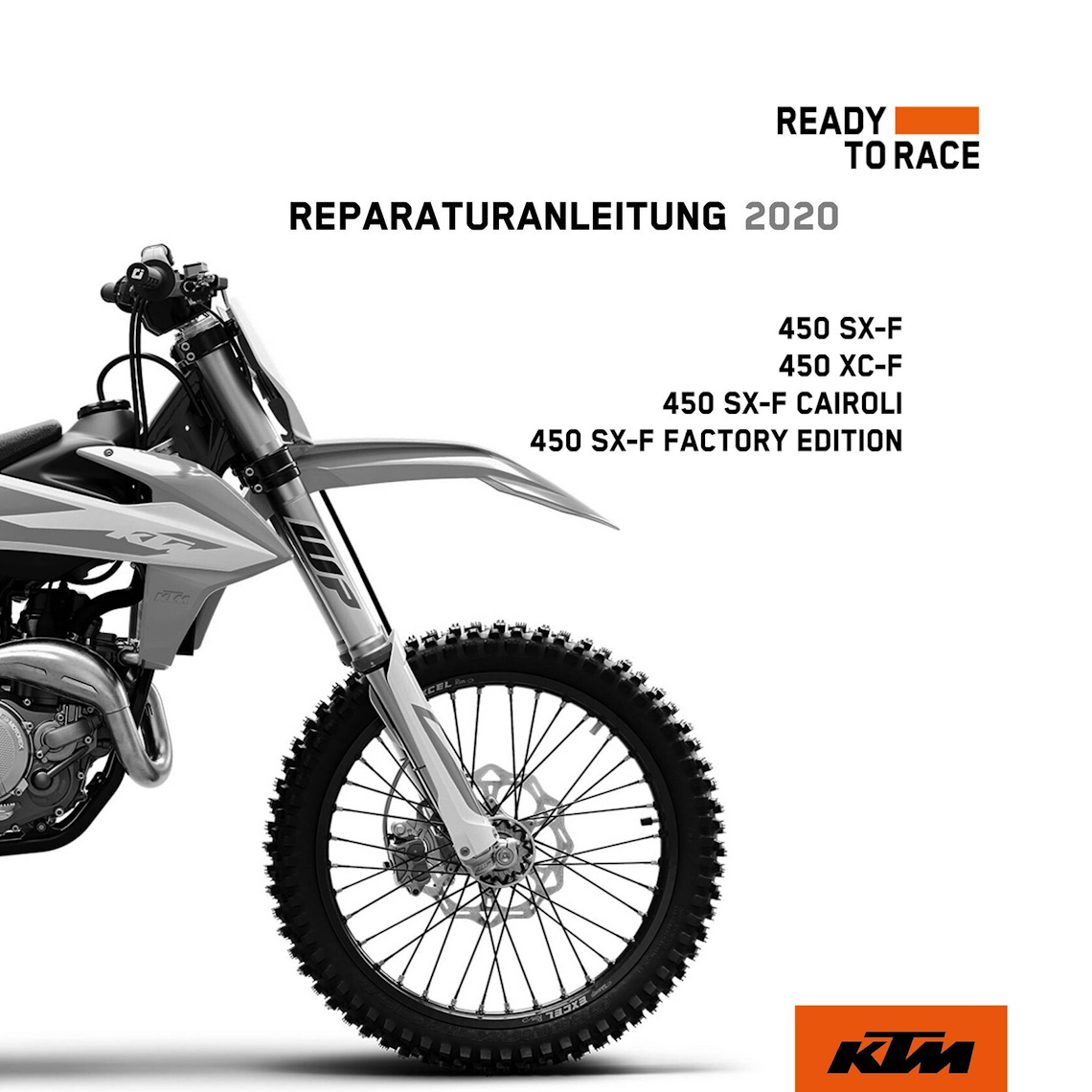 KTM 450 SX-F CAIROLI Reparaturanleitung 2020 Pdf