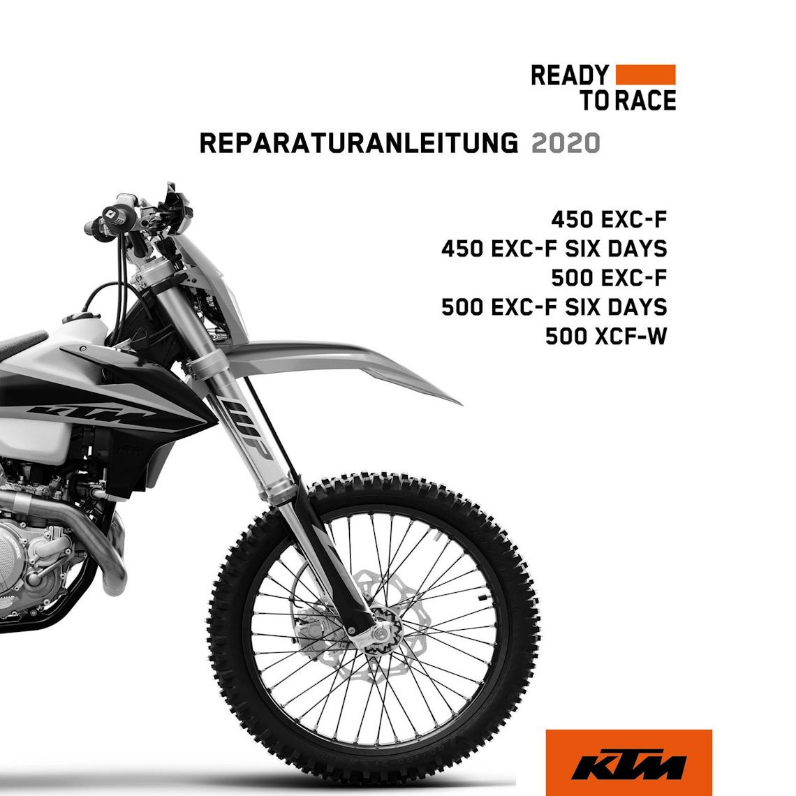 KTM 500 EXC-F SIX DAYS Reparaturanleitung 2020 Pdf