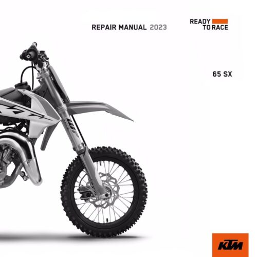 KTM 65 SX 2023 Repair manual