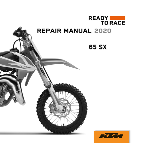 KTM 65 SX Repair manual 2020 Pdf
