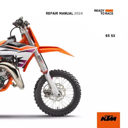 KTM 65 SX Service Manual 2024