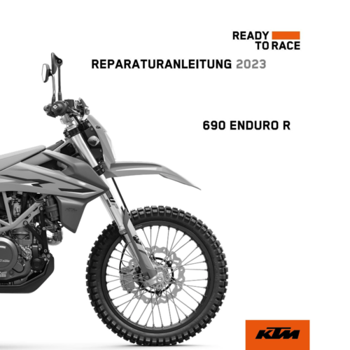 KTM 690 ENDURO R US Reparaturanleitung 2023 Pdf