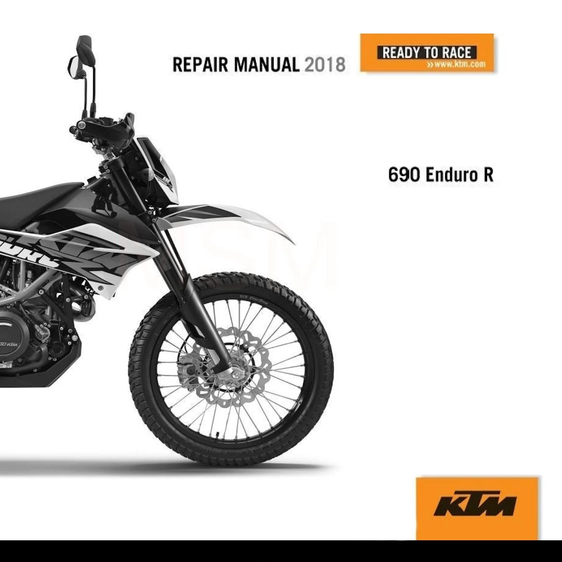 KTM 690 Enduro R Workshop Service manual 2018 Pdf
