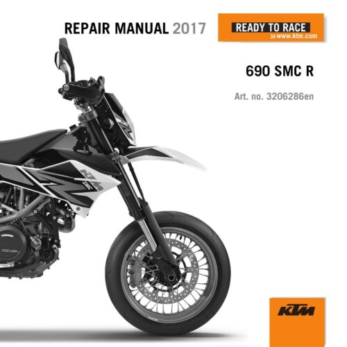 KTM 690 SMC R Service manual 2017 Pdf