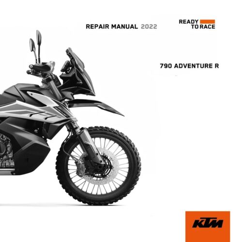 KTM 790 Adventure R 2022 Service manual Pdf