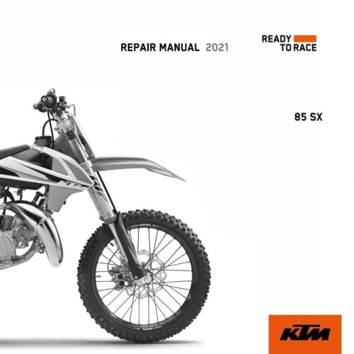KTM 85SX Service manual 2021 Pdf