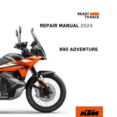 KTM 890 Adventure Repair manual 2024 Pdf