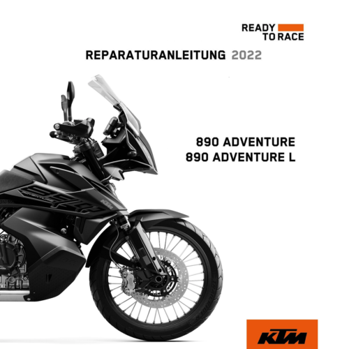 KTM 890 Adventure Reparaturanleitung 2022 Pdf