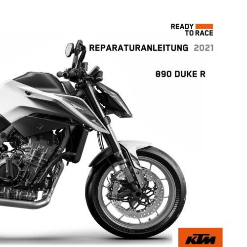 KTM 890 Duke R Reparaturanleitung 2021 Pdf