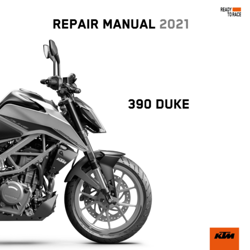KTM Duke 390 Service Manual 2021