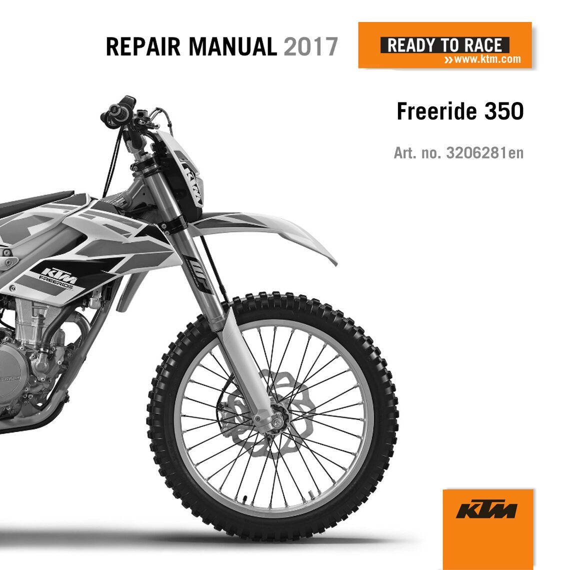 KTM Freeride 350 Service manual 2017 Pdf