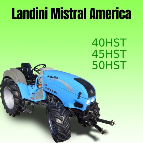 Landini 40HST 45HST 50HS Mistral America Workshop Service Manual