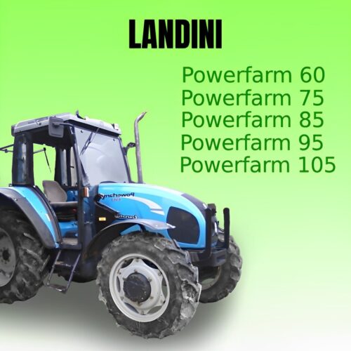Landini Powerfarm 60 75 85 95 105 Service manual Pdf