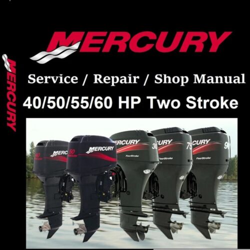 Mercury 40 50 55 60 Outboard Service Manual 2-Stroke