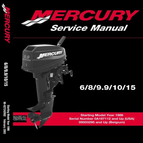 Mercury 8HP Service Manual Pdf