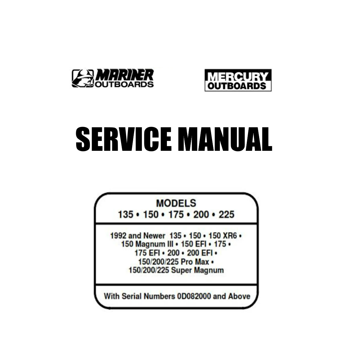 Mercury Outboards 135-150-175-200-225 Service Manual Pdf